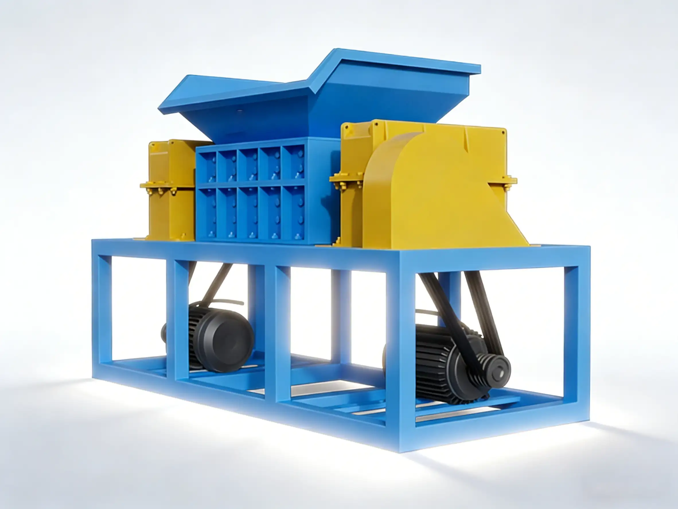 Double shaft shredder