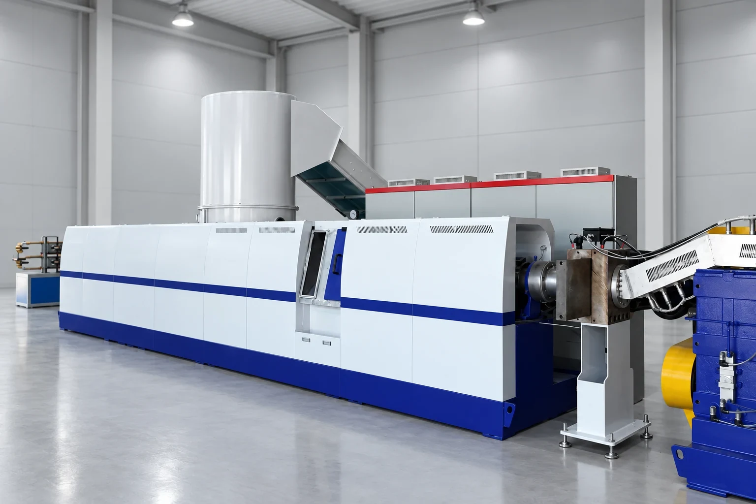 Film bag pelletizing extrusion line