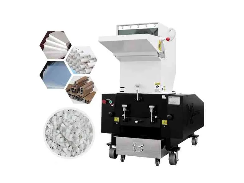 Plastic pipe and sheet crusher